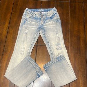 Amethyst bootcut jeans. Size 3
